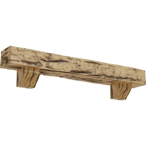 Kit w/ Ashford Corbels, NaturaL Pine, 4